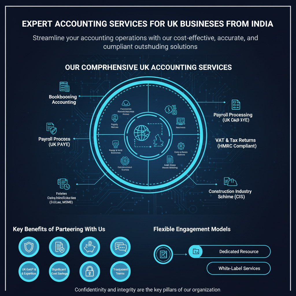 Team of accountants working in a modern office